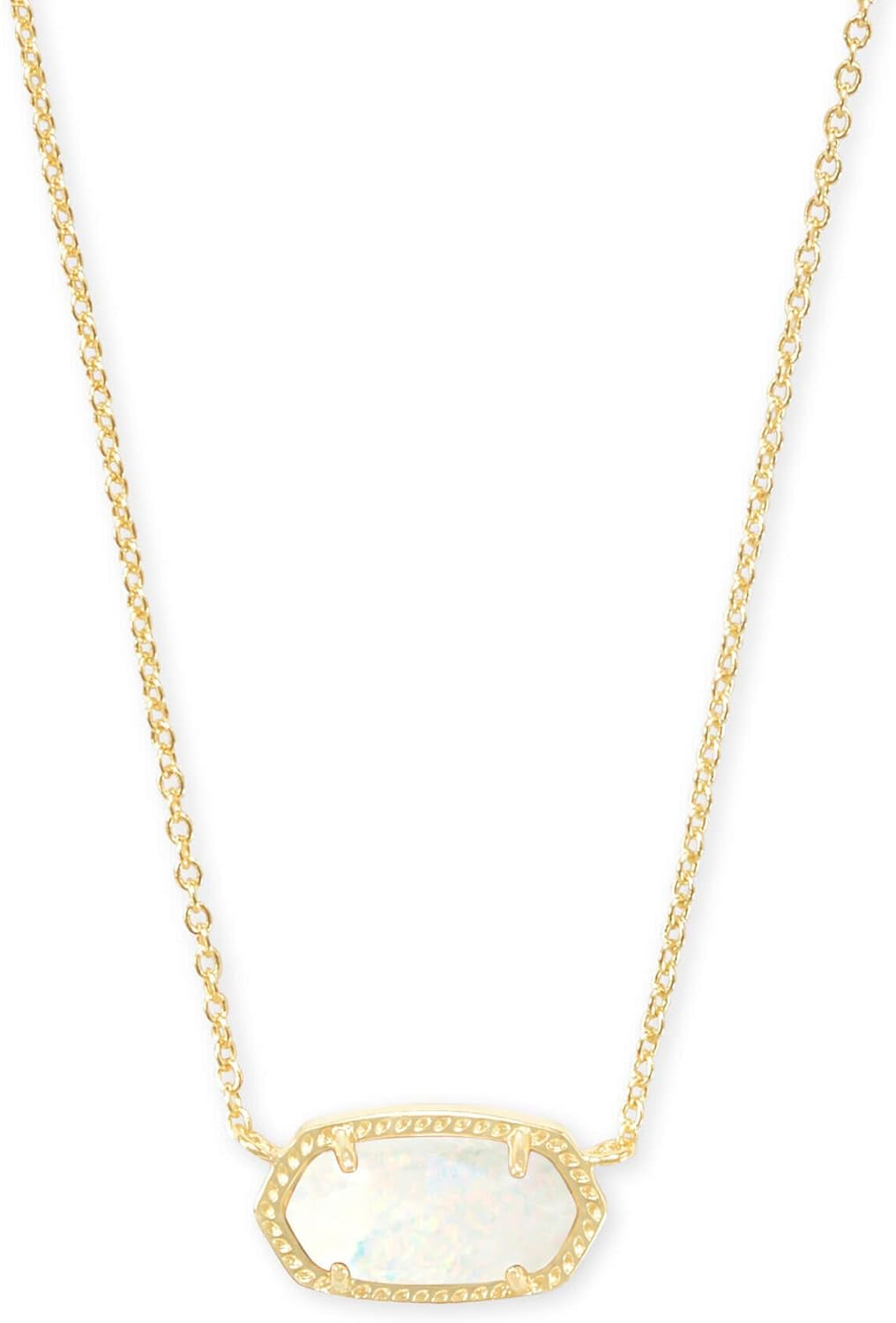 Elisa Pendant Necklace for Women, Fashion Jewelry, 14K Gold-Plated